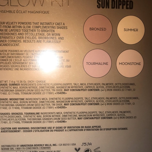 Anastasia Beverly hill Sundipped Glow Kit - Picture 3 of 3